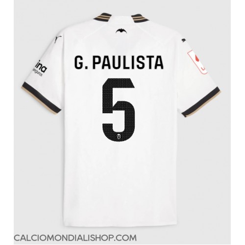 Maglie da calcio Valencia Gabriel Paulista #5 Prima Maglia 2023-24 Manica Corta